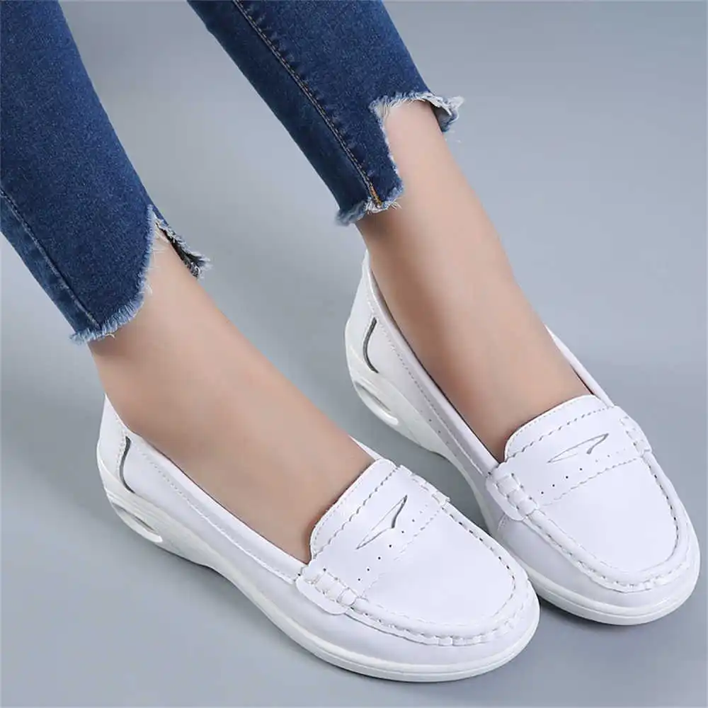 Formal Wear For Women Lifestyle - Suola spessa Slipon Scarpe da ginnastica