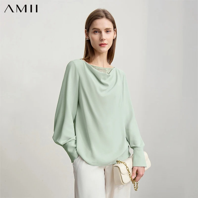 Women'S Formal Wear Blouse - Camicetta da donna Amii autunnale 2026,