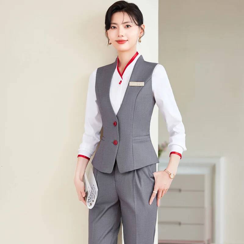 Women Formal Wear For Plus Size - Tailleur pantalone formale taglie forti 5XL