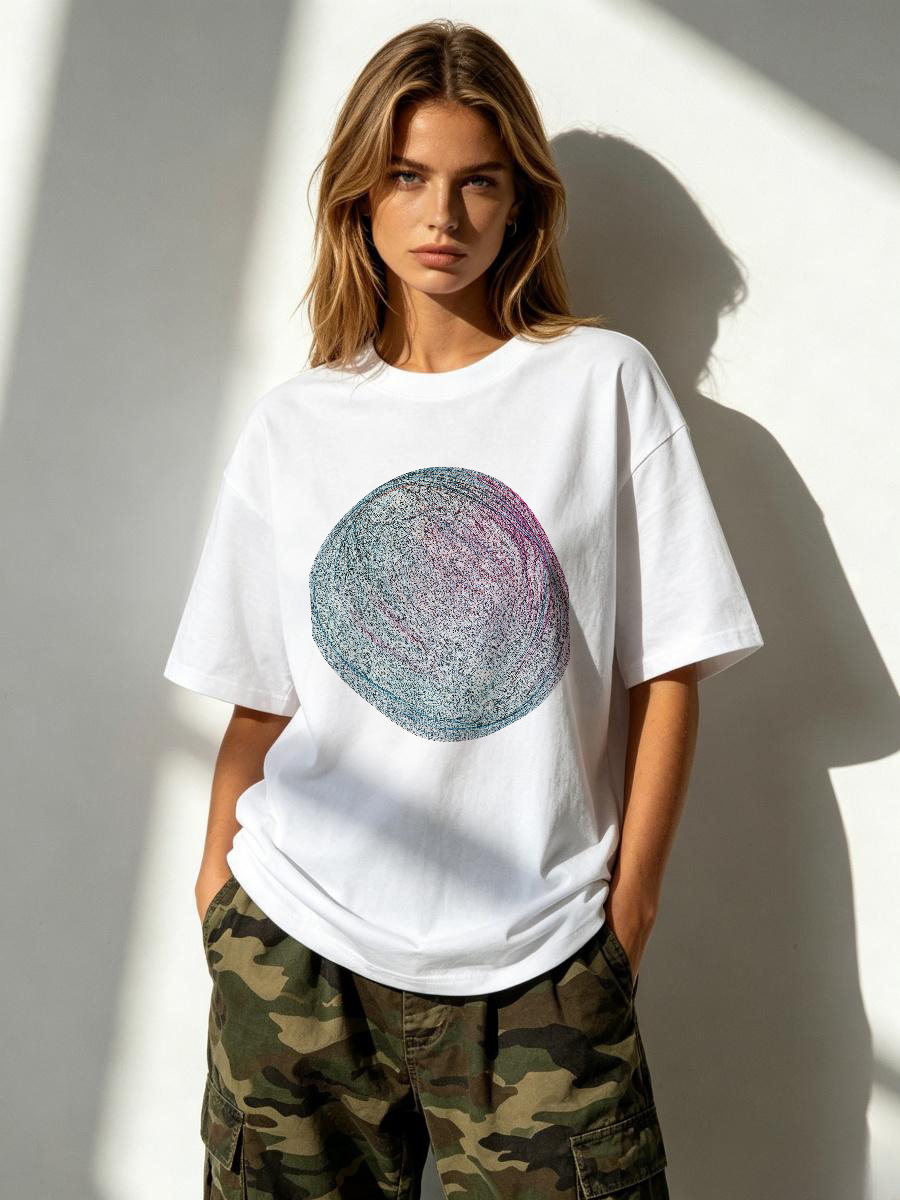 Edgy Formal Wear Women - T-Shirt con Dettagli Hardware, Stile Urbano
