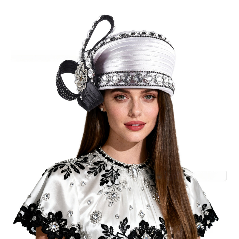 Women Formal Wear Photoshoot - Cappello fascinator da donna di alta