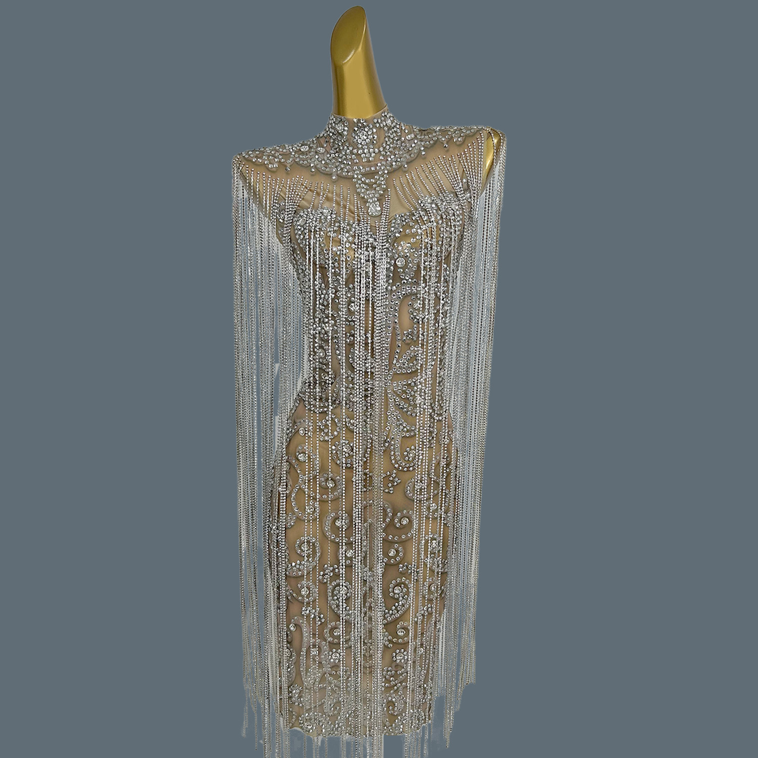Women Formal Wear Photoshoot - Abito da Sera Lussuoso con Strass