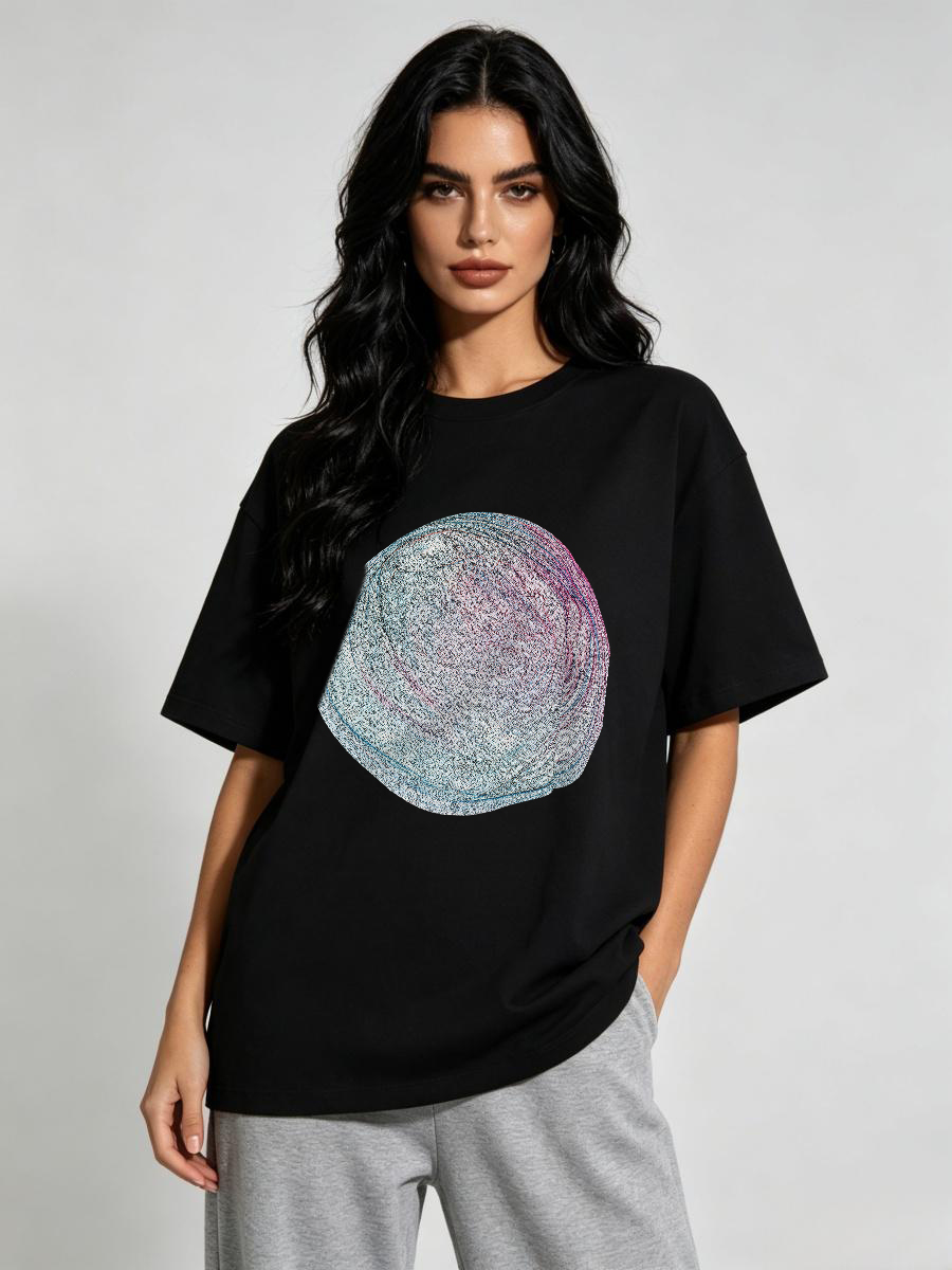 T-Shirt con Dettagli Hardware, - Edgy Formal Wear Women recensione e prezzo