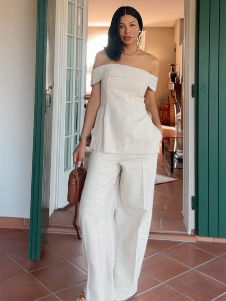 HH Pantaloni larghi con cernie - Women'S Formal Wear Pants recensione e prezzo